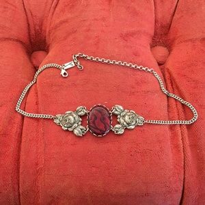 Regal Rose Rest in Peace Choker